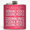 Judging People - Vodka Vendetta Flask