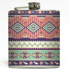 Kayla - Tribal Print Flask