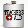 Teacher's Aid - Funny Flask