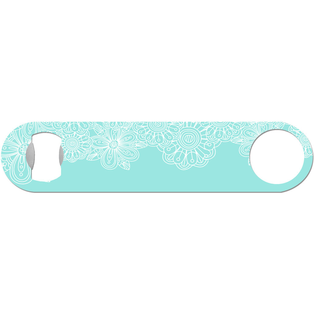 Victoria - White Flower Bottle Opener