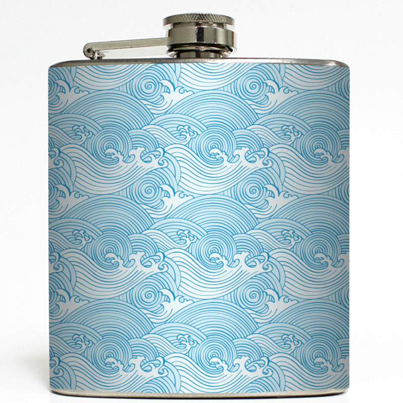 Catch a Wave - Beach Flask