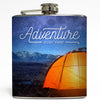 Adventure Is Out There - Camping Flask