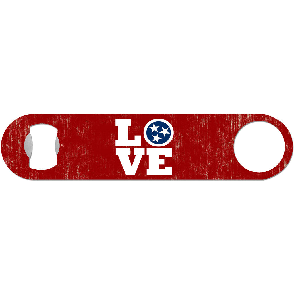 Love TN - Tennessee Tri Star Bottle Opener