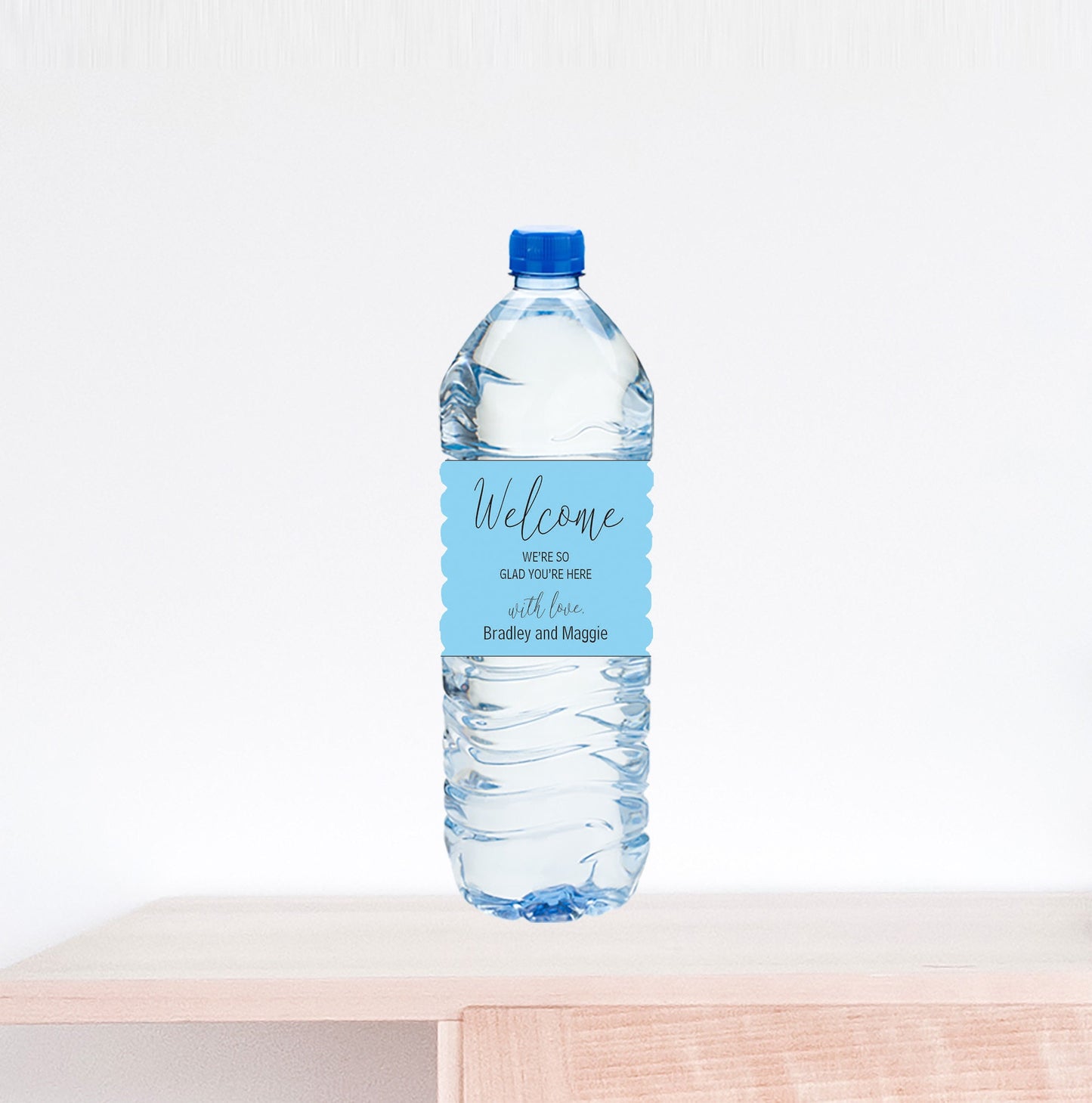 Welcome to our Wedding, Wedding Water Bottle Label