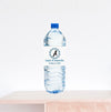 Personalized Monogram Wedding Water Bottle Label
