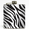 Wild Thing - Zebra Animal Print Flask