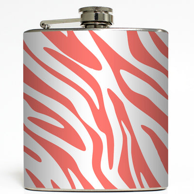 Wild Thing - Zebra Animal Print Flask