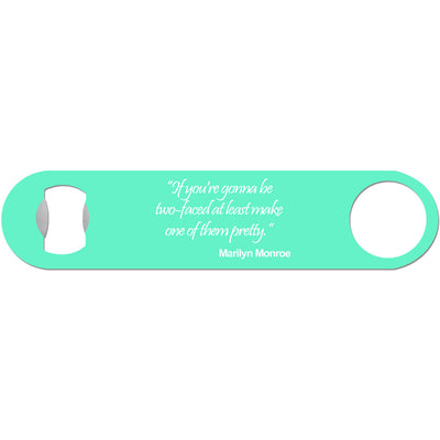 Two Faced - Marilyn Monroe Bottle Opener