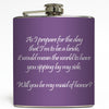 Will You Be My Bridesmaid? - Wedding Flask