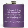Will You Be My Bridesmaid? - Wedding Flask