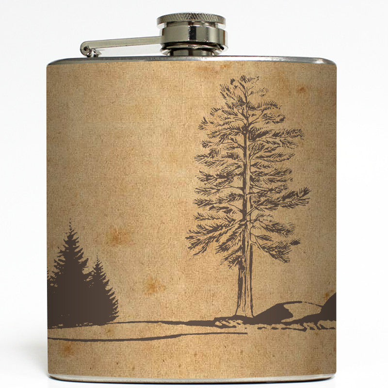 Rustic Landscape - Outdoors Flask