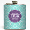Moroccan Monogram - Full Name Flask