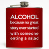 Tall Tales - Funny Flask
