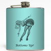 Perfect Pinup - Personalized Flask