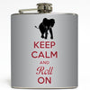 Keep Calm and Roll On - Alabama Flask