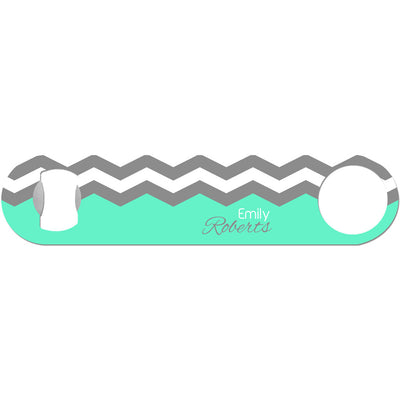 Charlotte - Personalized Chevron Bottle Opener