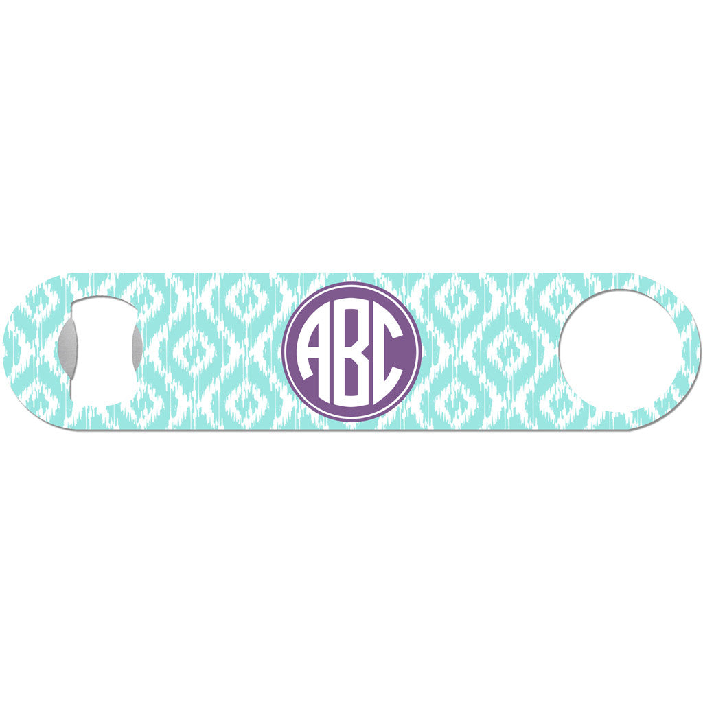 Natalie - Ikat Monogram Bottle Opener