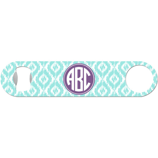 Natalie - Ikat Monogram Bottle Opener