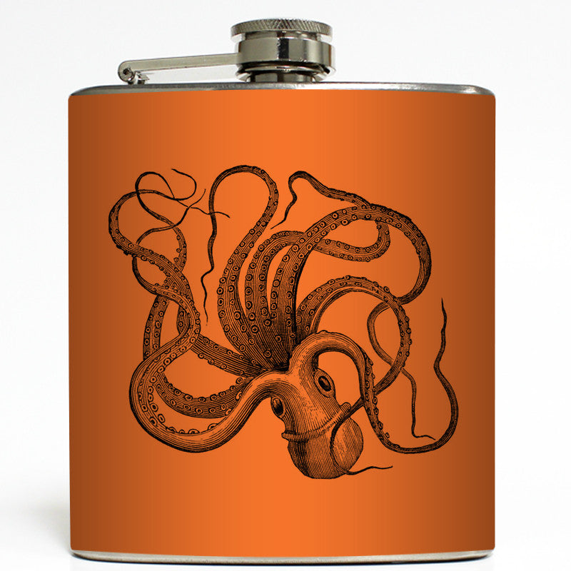 Under the Sea - Octopus Flask