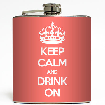 Keep Calm - Funny Flask