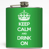 Keep Calm - Funny Flask