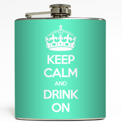 Keep Calm - Funny Flask