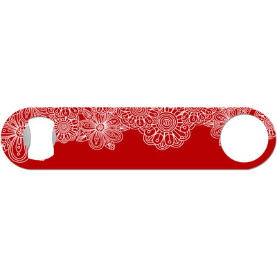 Victoria - White Flower Bottle Opener
