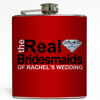 The Real Bridesmaids - Wedding Flask