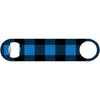 Blue & Black Buffalo Plaid - Lumberjack Bottle Opener
