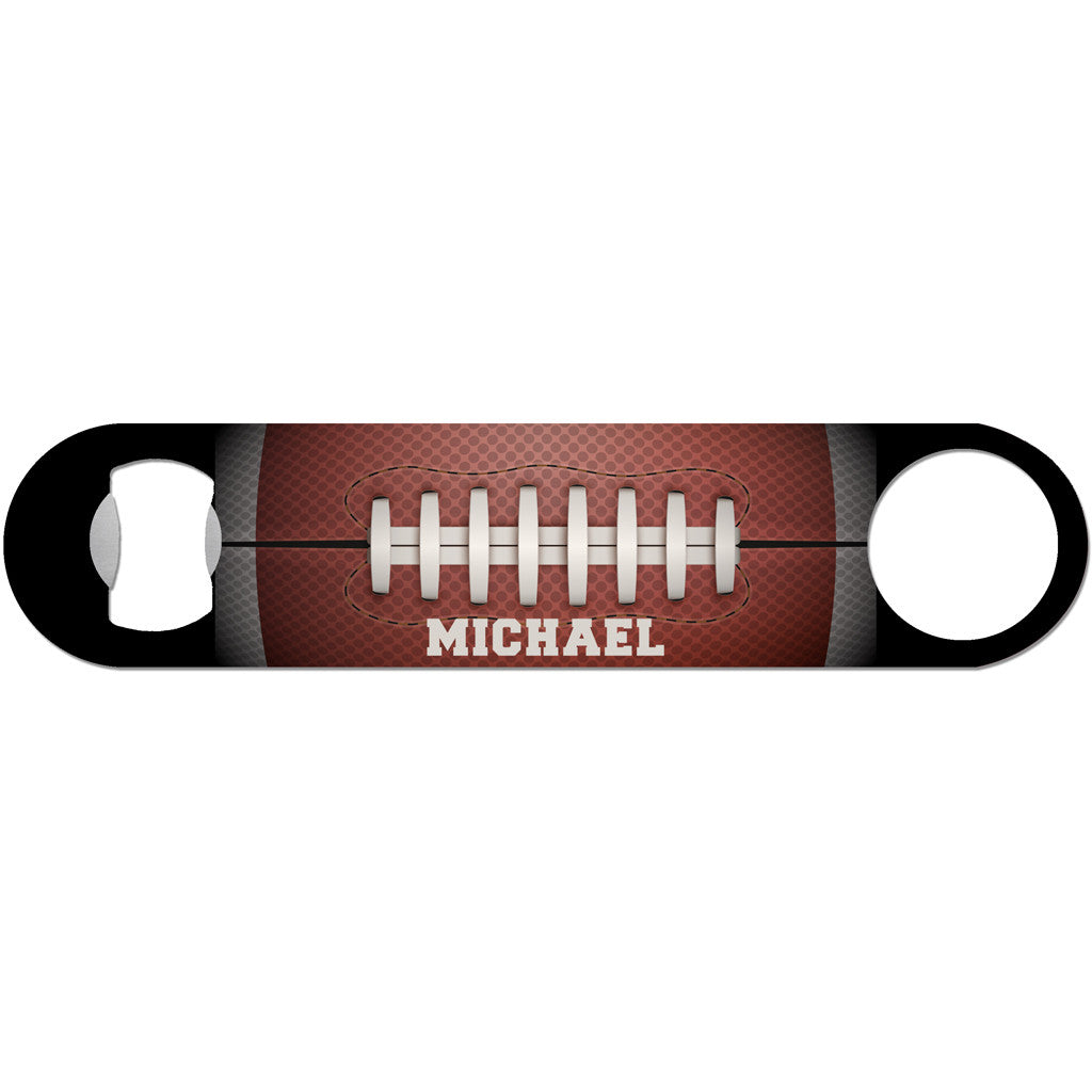 Personalized Football - Sports Bottle Opener