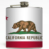 California - State Flag Flask