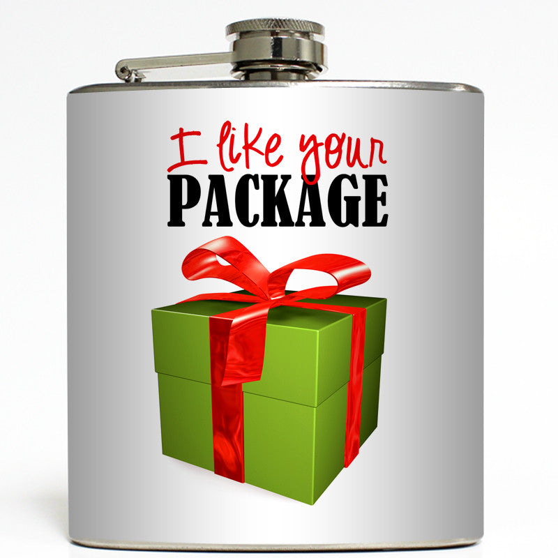 Funny Christmas Gifts Secret Hip Flask Christmas Flask SANTA'S LITTLE  HELPER 7oz