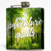 Adventure Awaits - Camping Flask