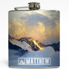 Personalized Mountain Range - Camping Flask