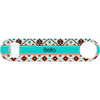 Teal Tribal - Monogram Bottle Opener