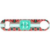 Personalized Aztec Tribal - Coral Bottle Opener