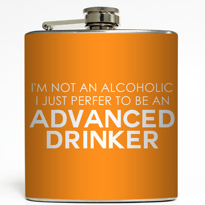Advanced Drinker - Funny Alcohol Flask