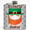 Designated Drinker - St Patty's Day Flask