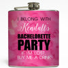Bachelorette Party Pink - Wedding Flask