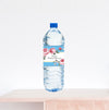 Rose Bridal Shower Water Bottle Label