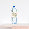 Eucalyptus Floral Wedding Water Bottle Label